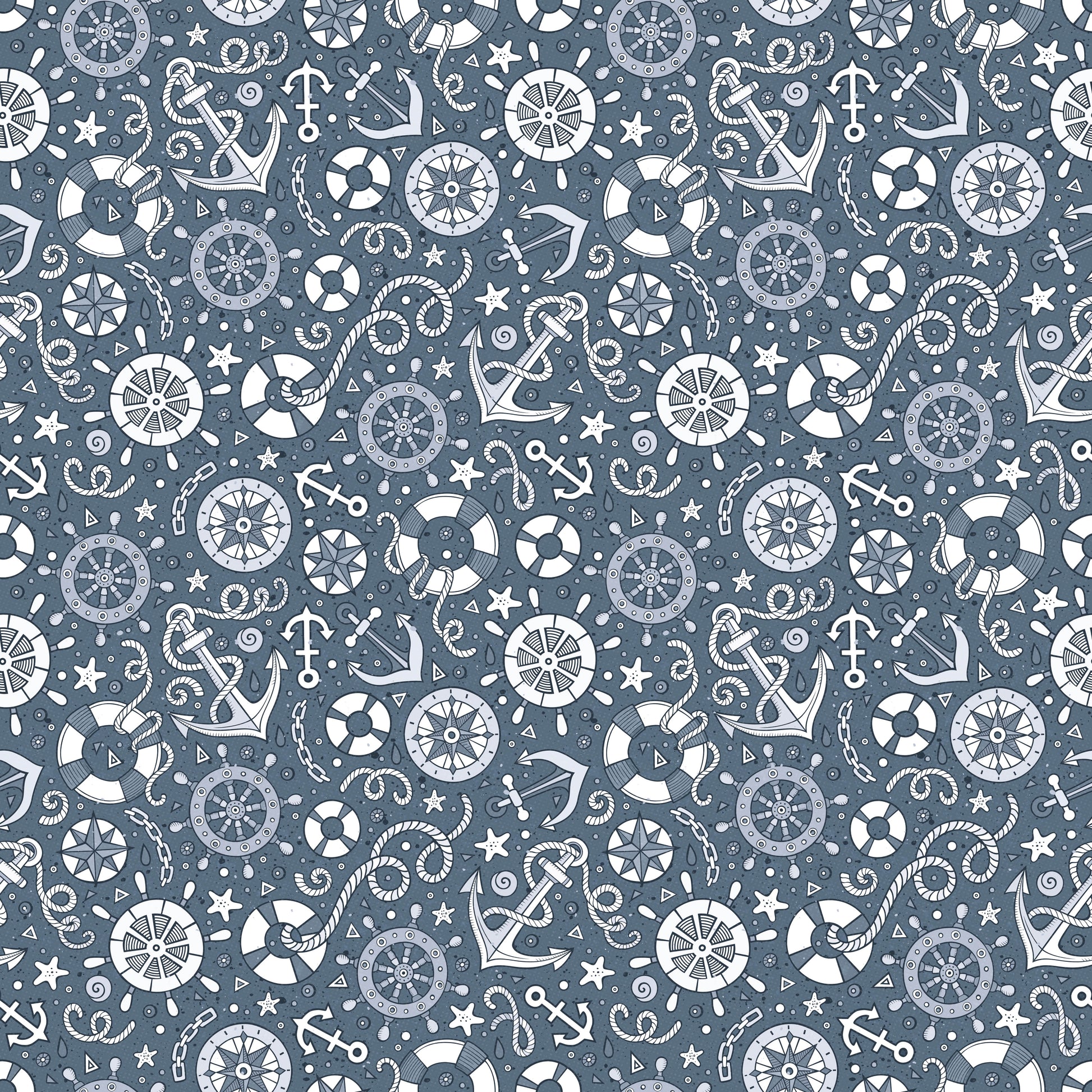 Nautical 12x12 Patterned Vinyl Sheet