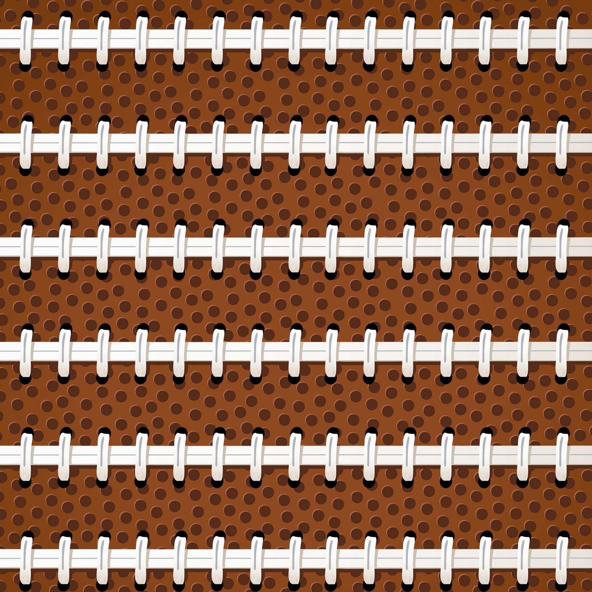 Football Laces 12x12 Patterned Vinyl Sheet