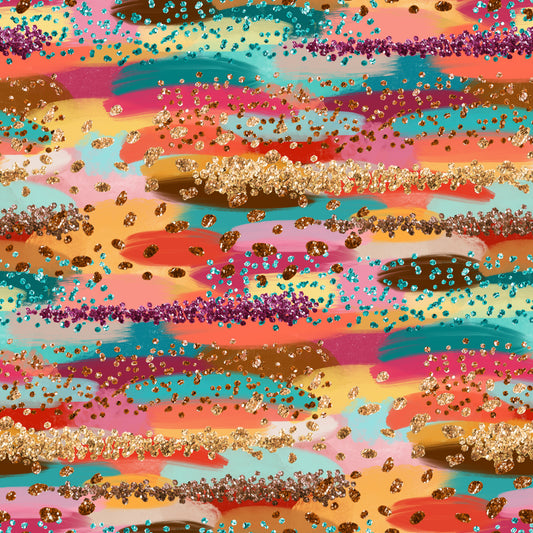 Fall Brush Strokes 12x12 Patterned Vinyl Sheet