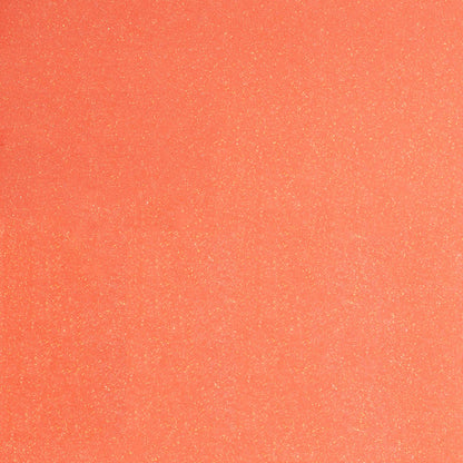 Neon Orange Glitter 12x20 Heat Transfer Sheet