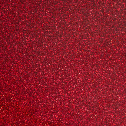 Red Glitter 12x20 Heat Transfer Sheet