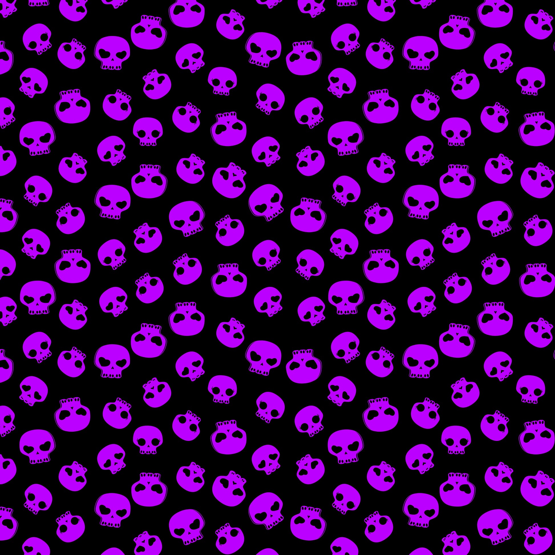 Purple Skulls 12x12 Patterned Vinyl Sheet