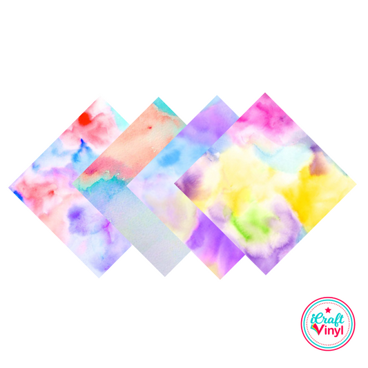 Patterned Watercolor 9x12 Pack