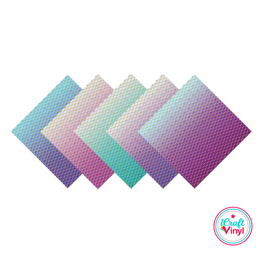 Mermaid Scales 9x12 Patterned Pack