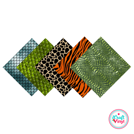 Patterned Animal Prints 9x12 Pack