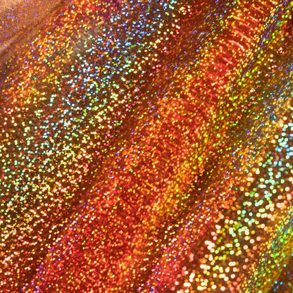 Hologram Orange 12x12 Heat Transfer Vinyl Sheet