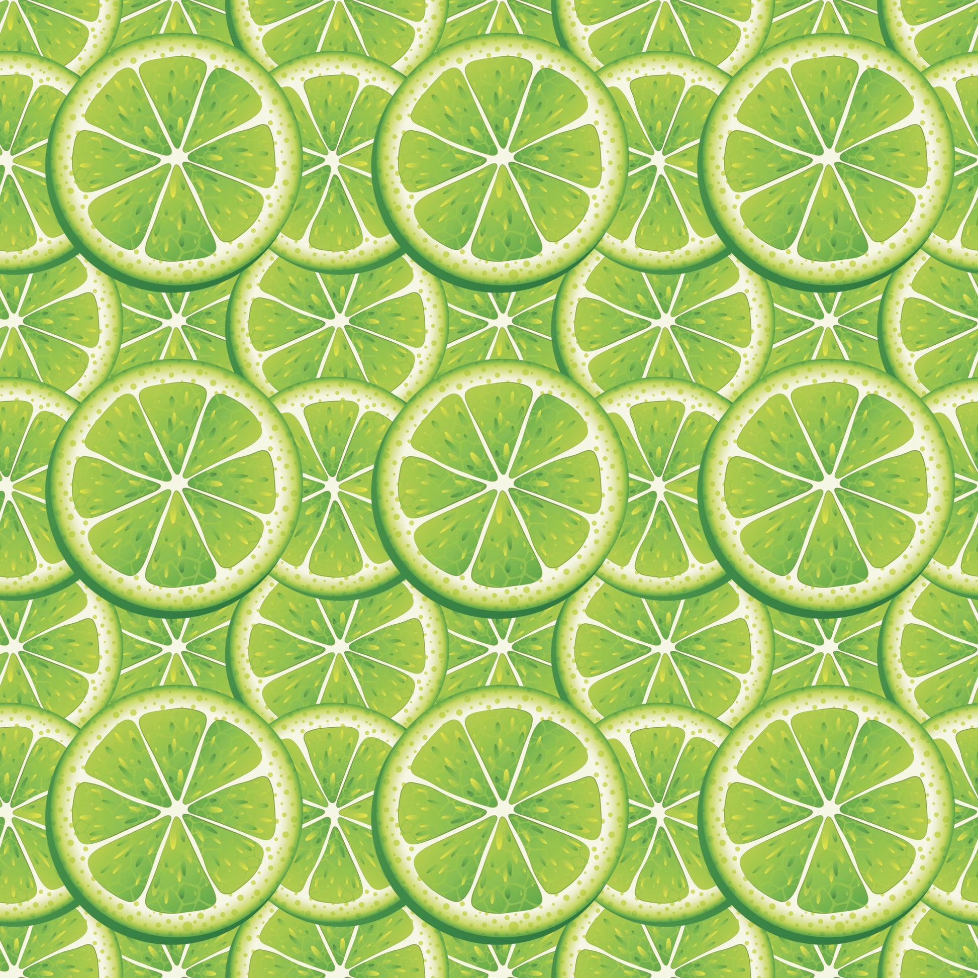 Lime Slices 12x12 Patterned Vinyl Sheet