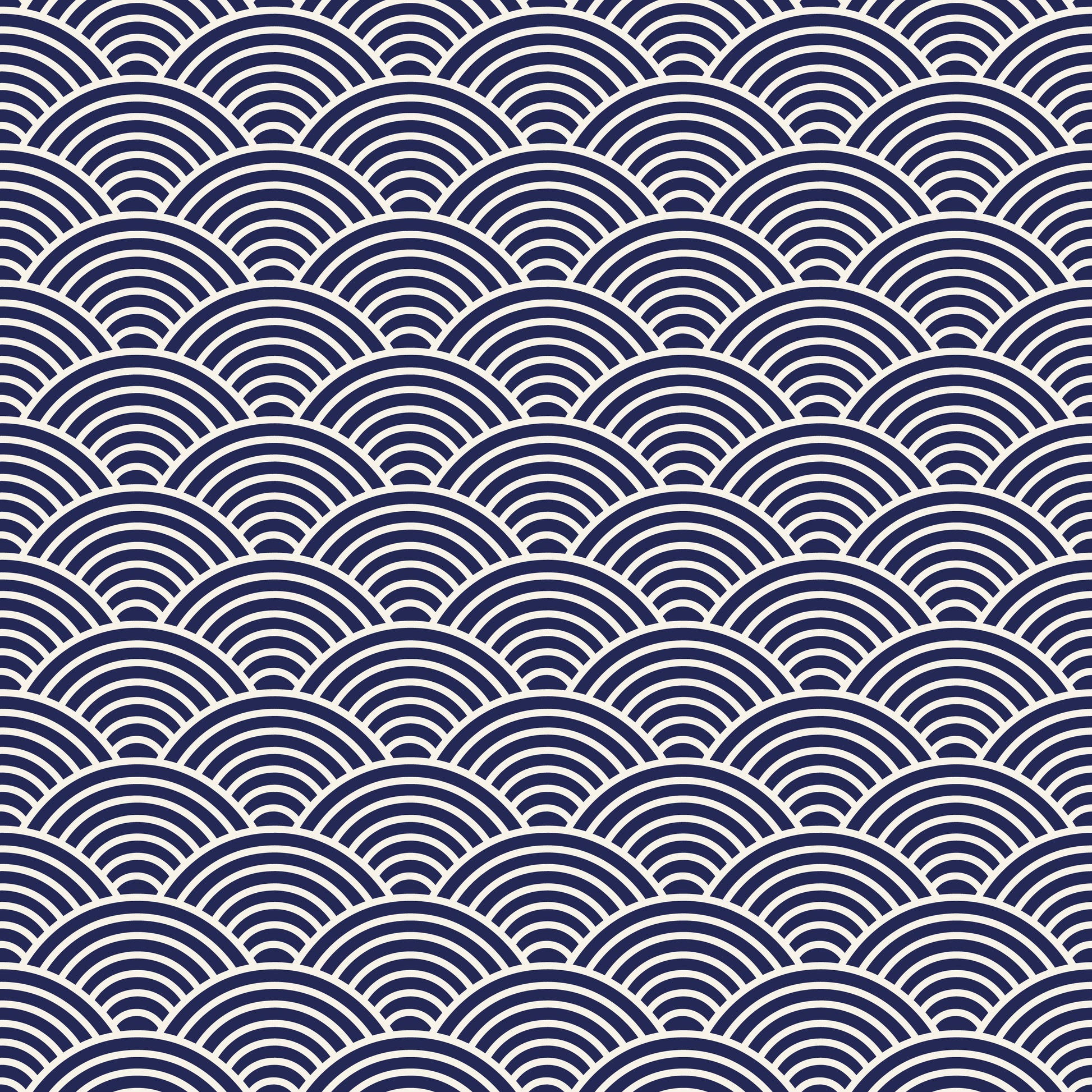 Japanese Waves 12x12 Patterned Vinyl Sheet