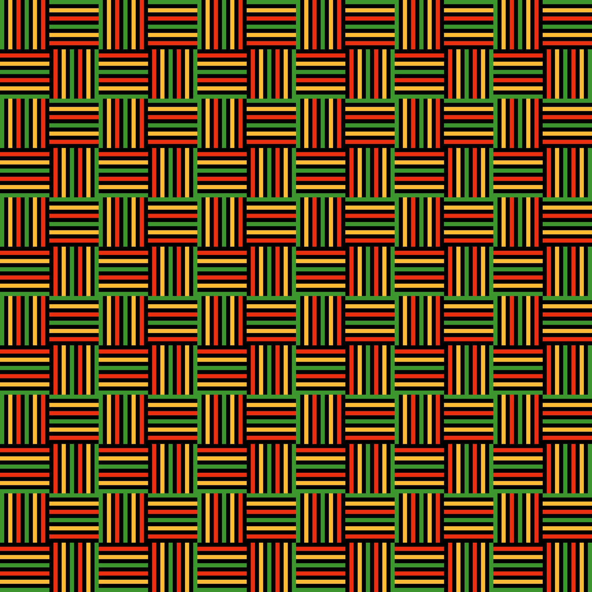 African Kente Cloth 12x12 Patterned Vinyl Sheet