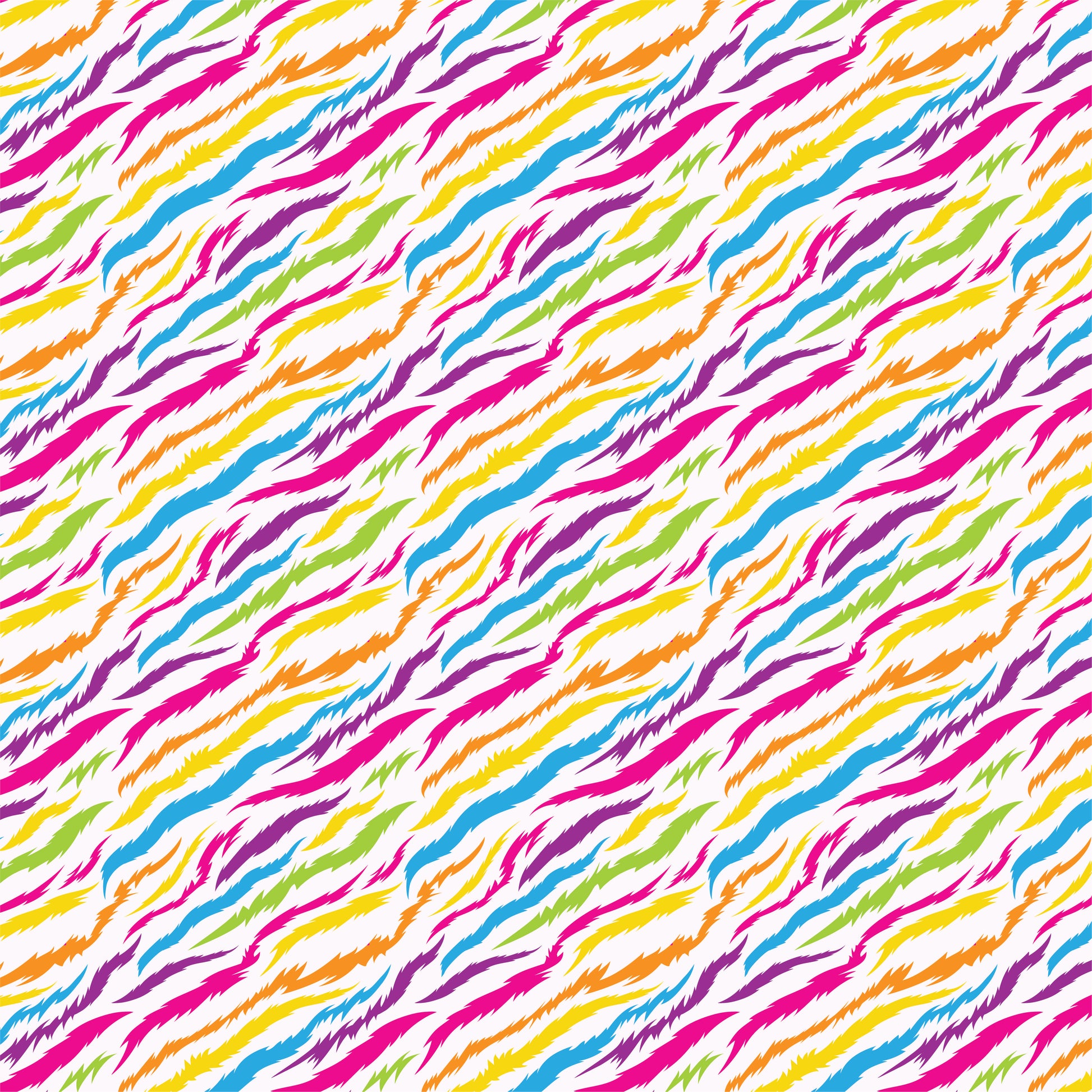 Lisa Zebra Stripes Patterned Vinyl Sheet