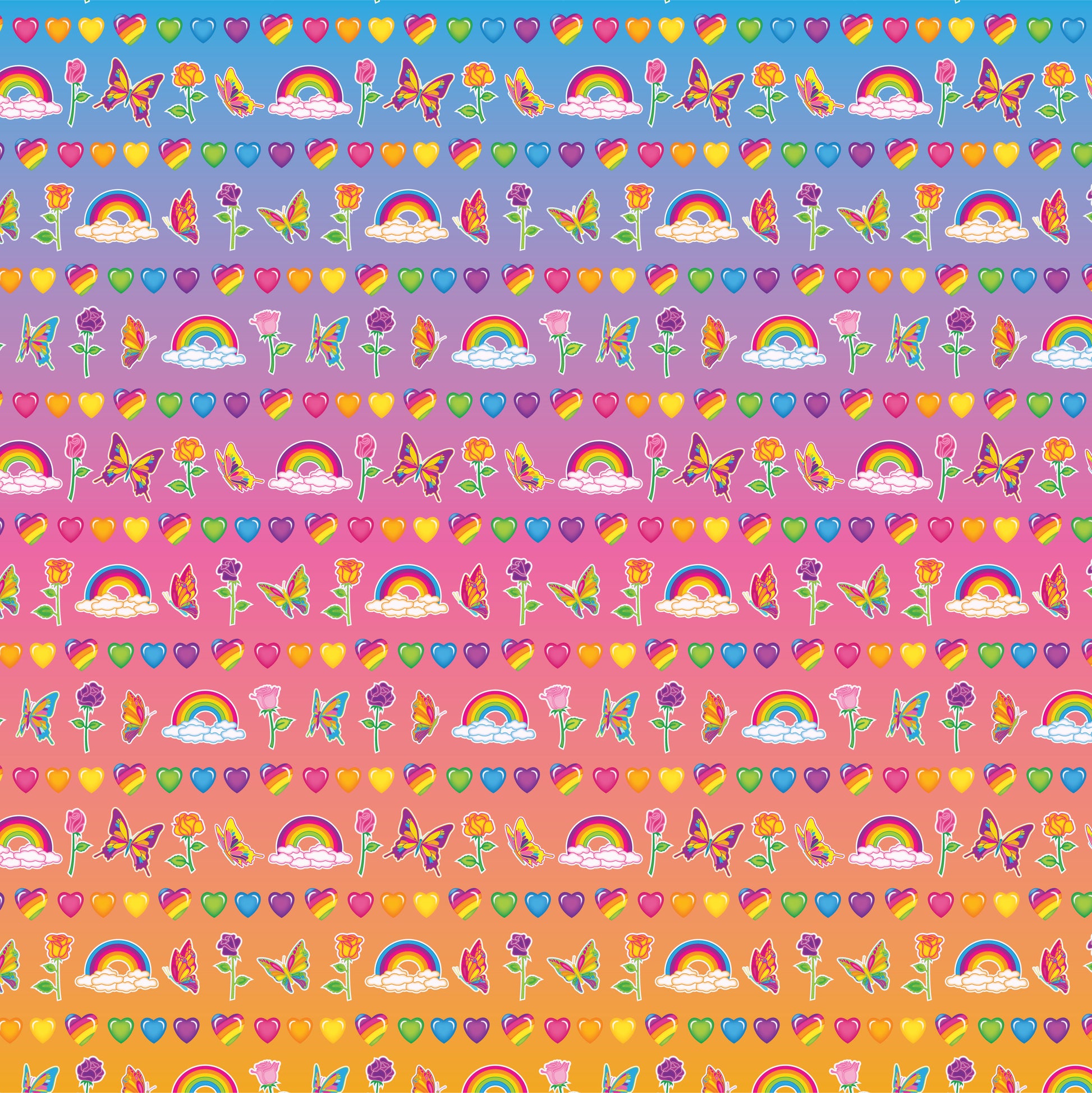 Lisa Stickers Patterned Vinyl Sheet