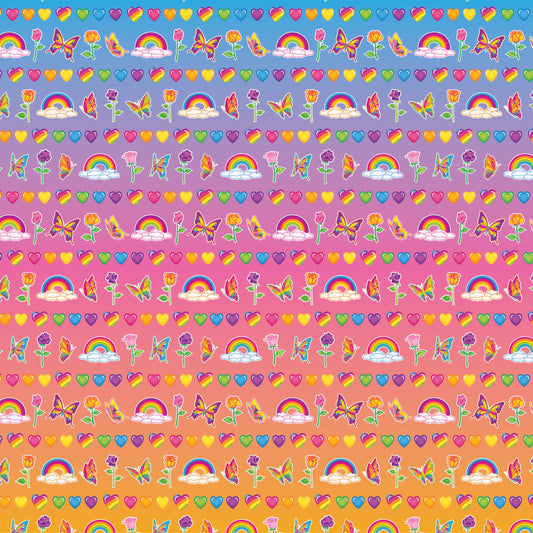 Lisa Stickers Patterned Vinyl Sheet