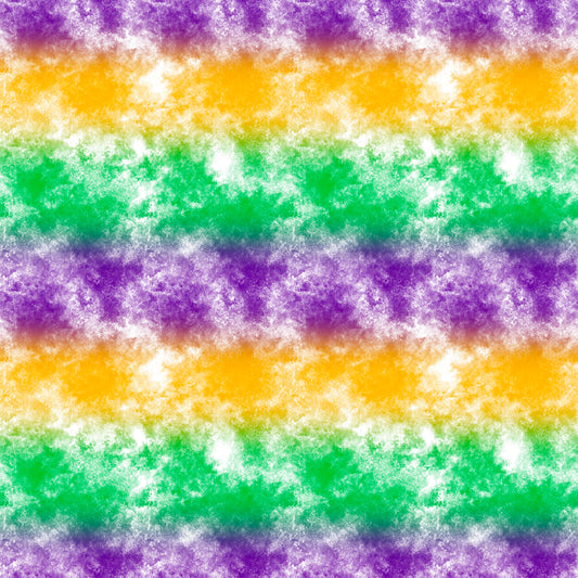 Mardi Gras Ombre 12x12 Patterned Vinyl Sheet