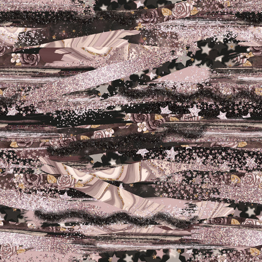 New Year Brush Strokes 12x12 Patterned Vinyl Sheet
