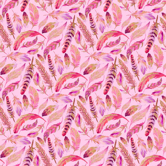 Feathers 12x12 Patterned Vinyl Sheet