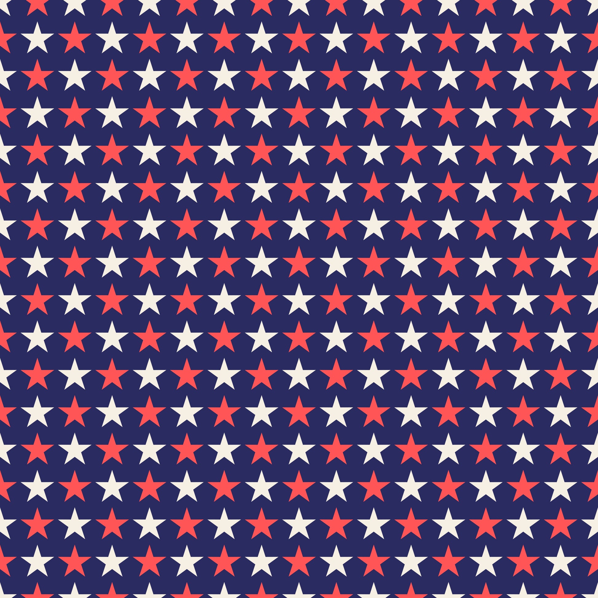 Patriotic Stars 12x12 Patterned Vinyl Sheet