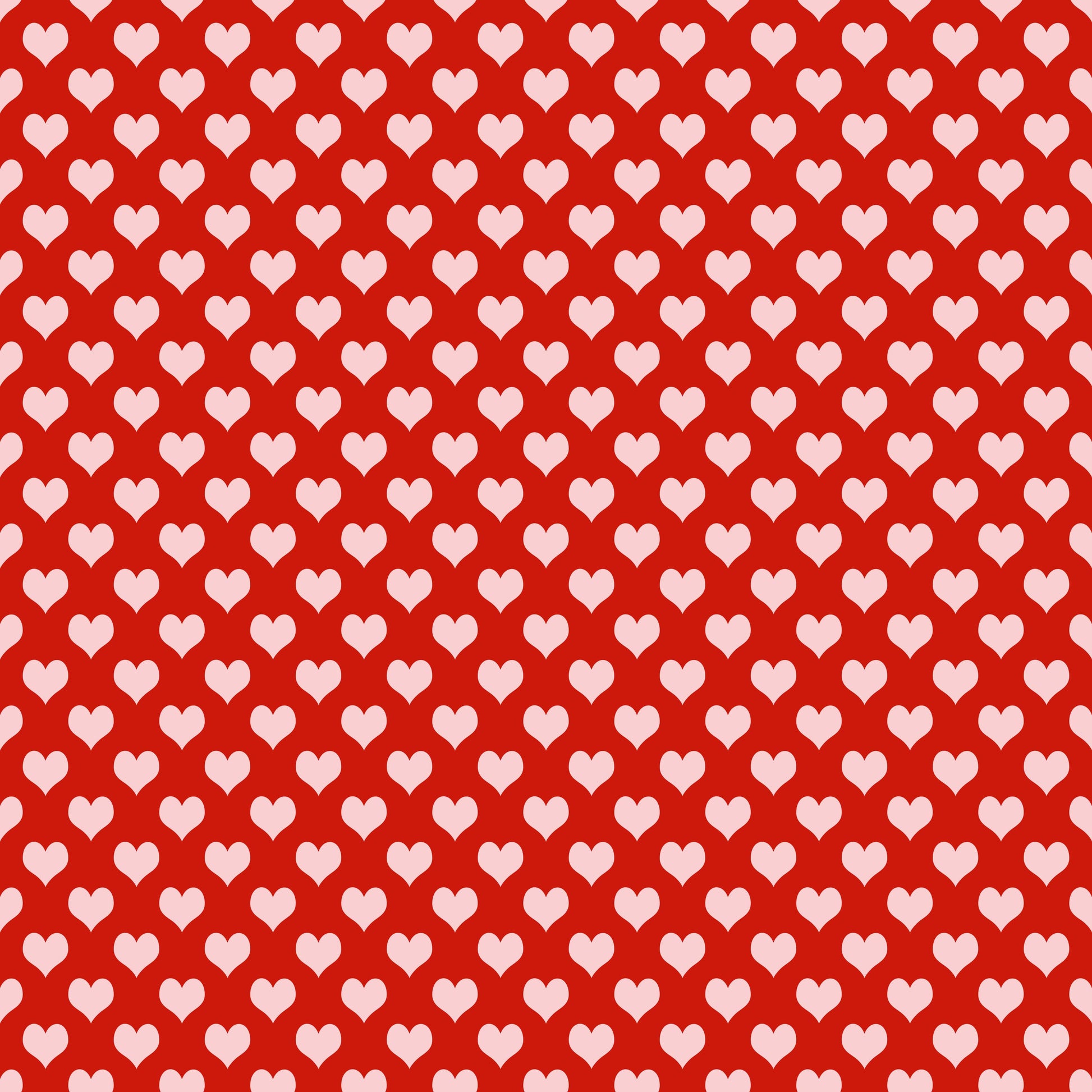 Pink Valentine Hearts 12x12 Patterned Vinyl Sheet