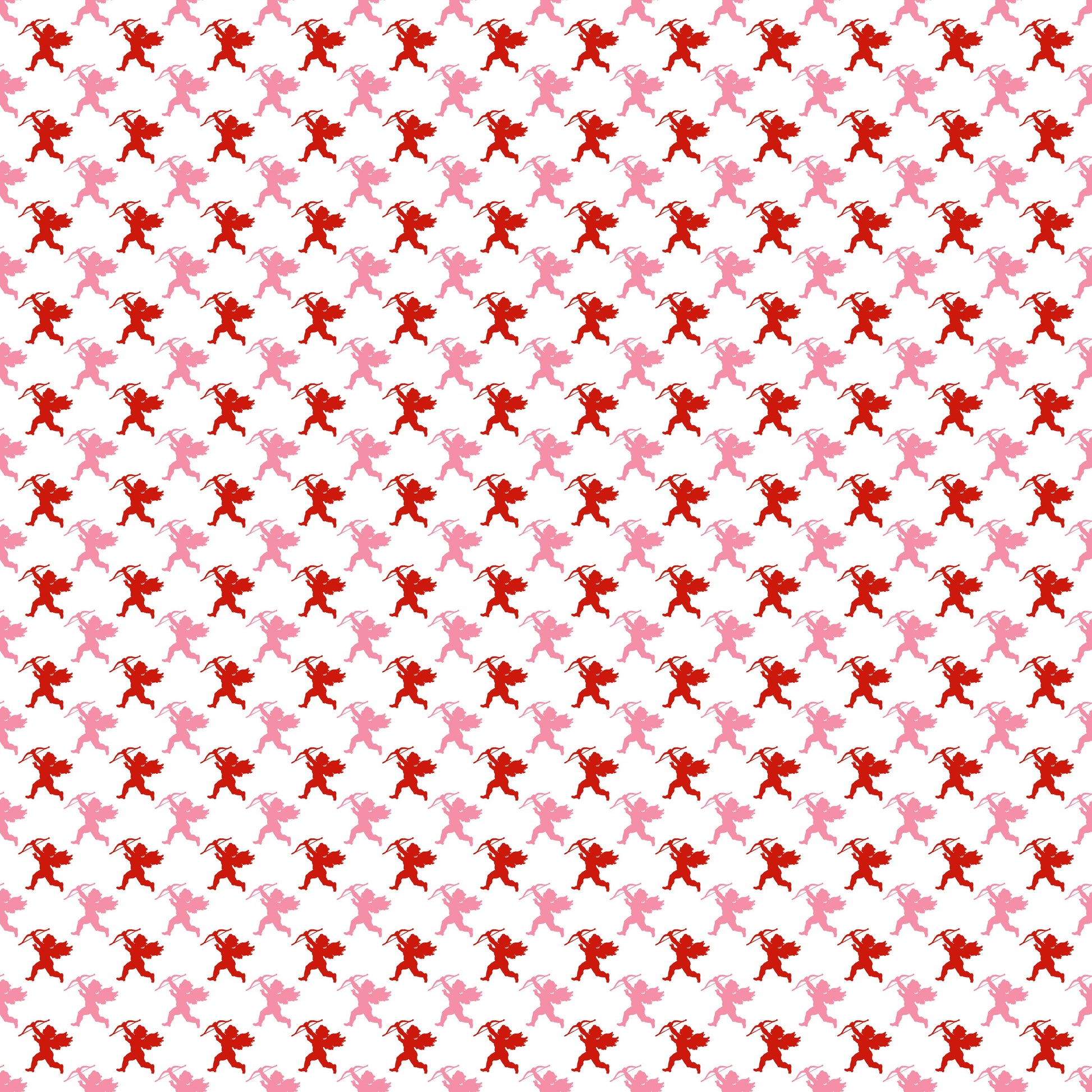 Pink & Red Cupids 12x12 Patterned Vinyl Sheet