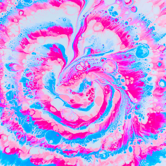 Pink Swirls 12x12 Patterned Vinyl Sheet