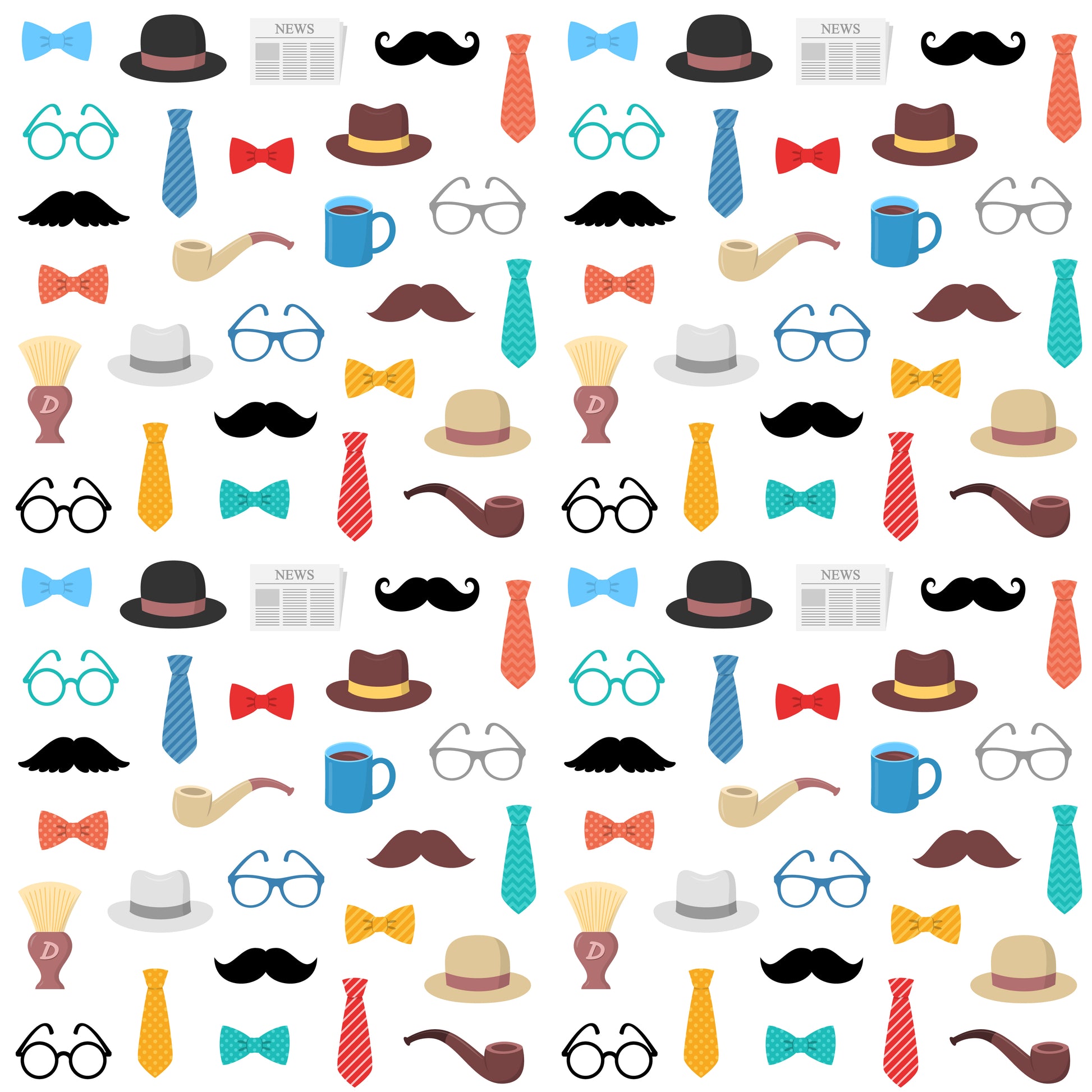 Father's Day 12x12 Patterned Vinyl Sheet