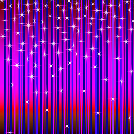 Purple Spectrum Stars 12x12 Patterned Vinyl Sheet