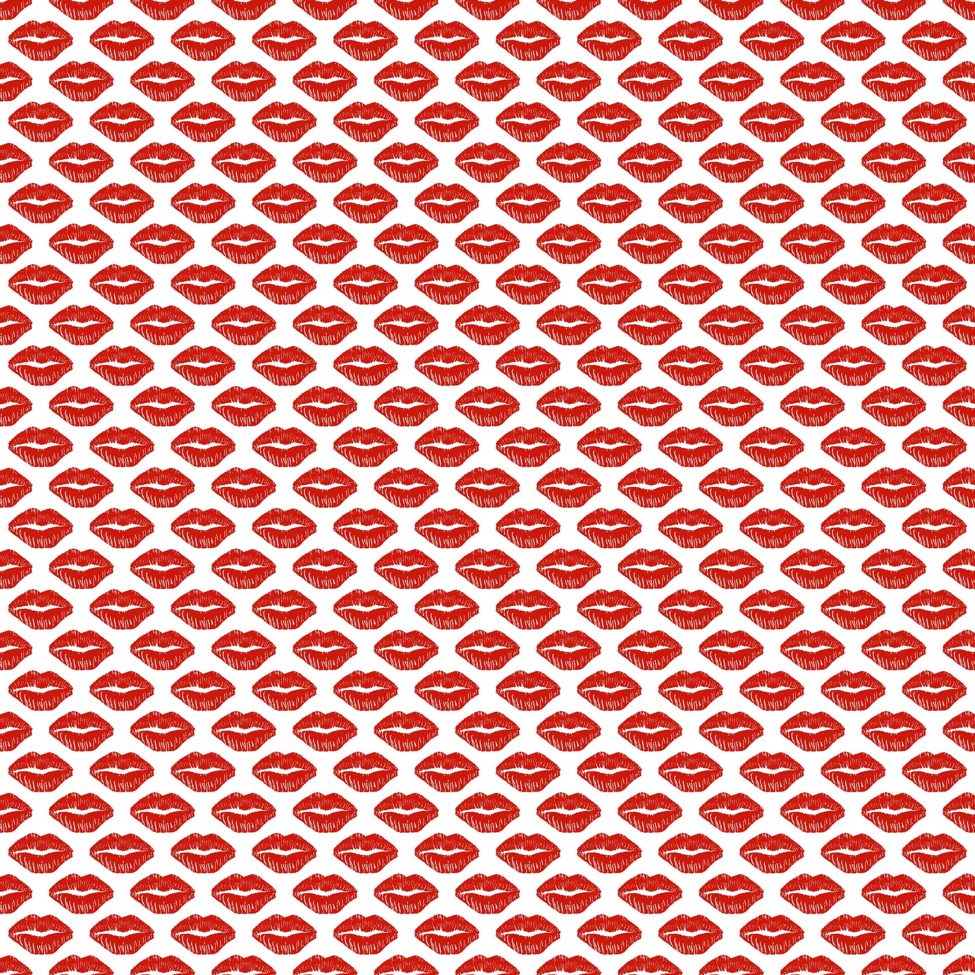 Red Lips 12x12 Patterned Vinyl Sheet
