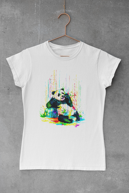 Rainbow Panda Sublimation Transfer