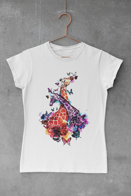 Giraffes & Butterflies Sublimation Transfer