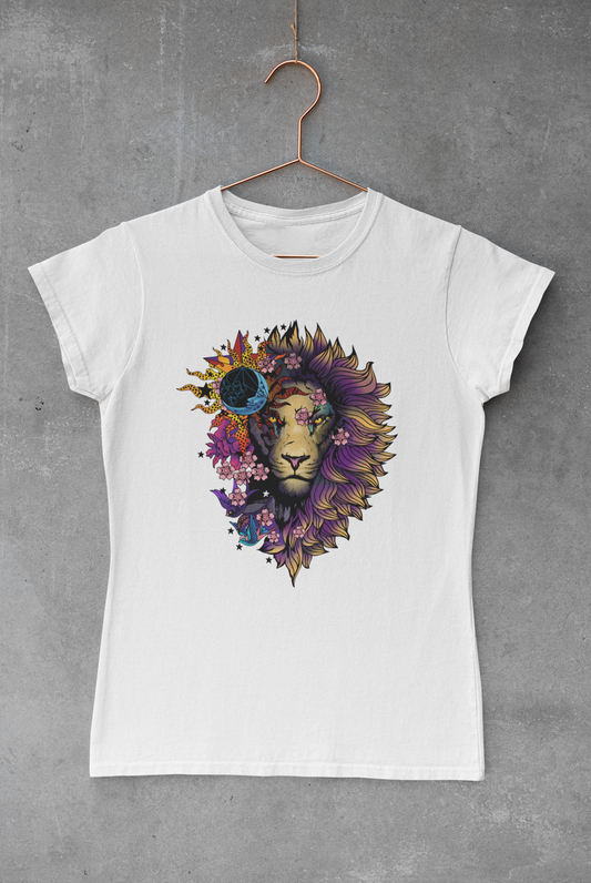 Night Lion Sublimation Transfer