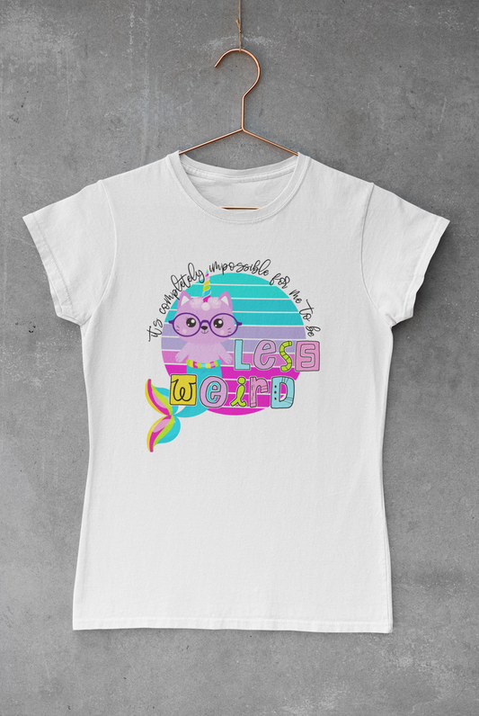 Keep it Weird Mercat Sublimation Transfer