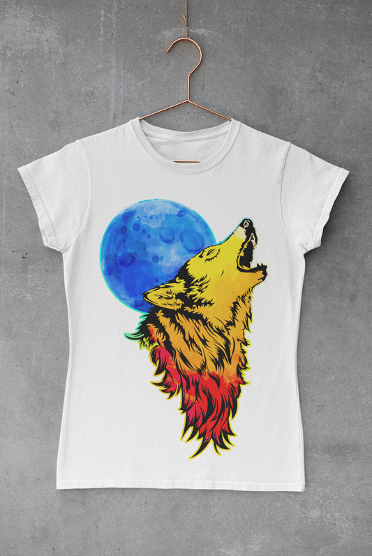 Moon Wolf Sublimation Transfer