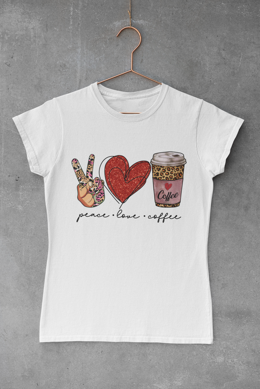 Peace Love Coffee Transfer