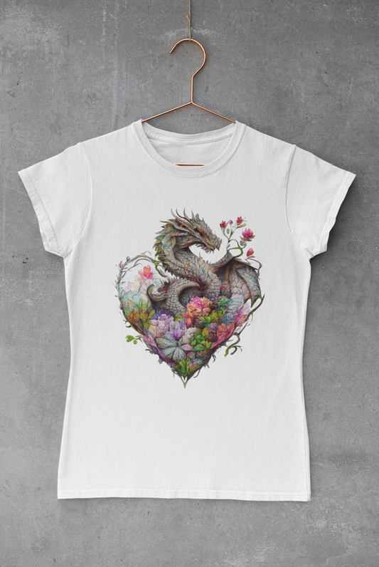 Dragon Flowers Transfer