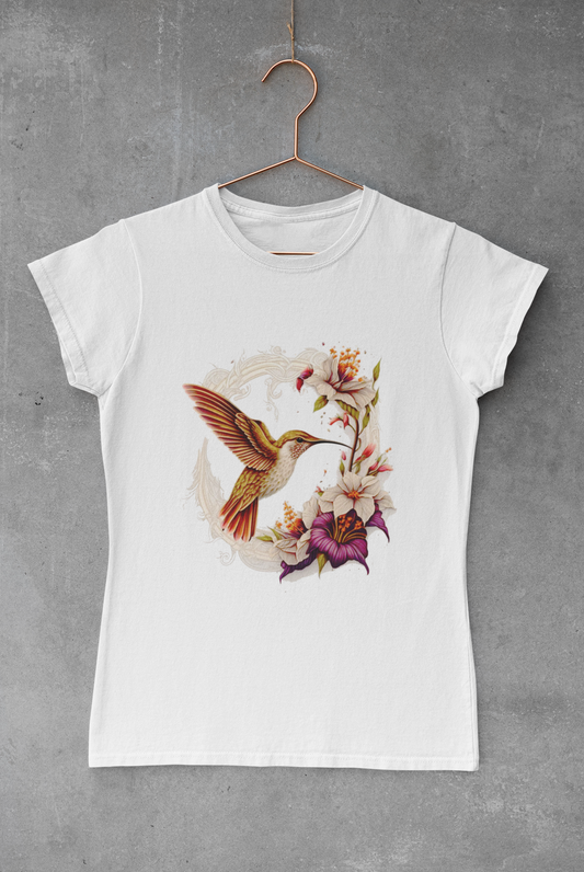 Vintage Hummingbird Transfer