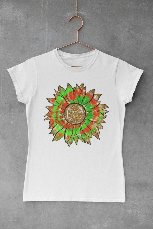 Christmas Sunflower Sublimation Transfer