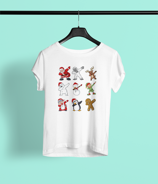 Christmas Dab Sublimation Transfer (Youth Size)