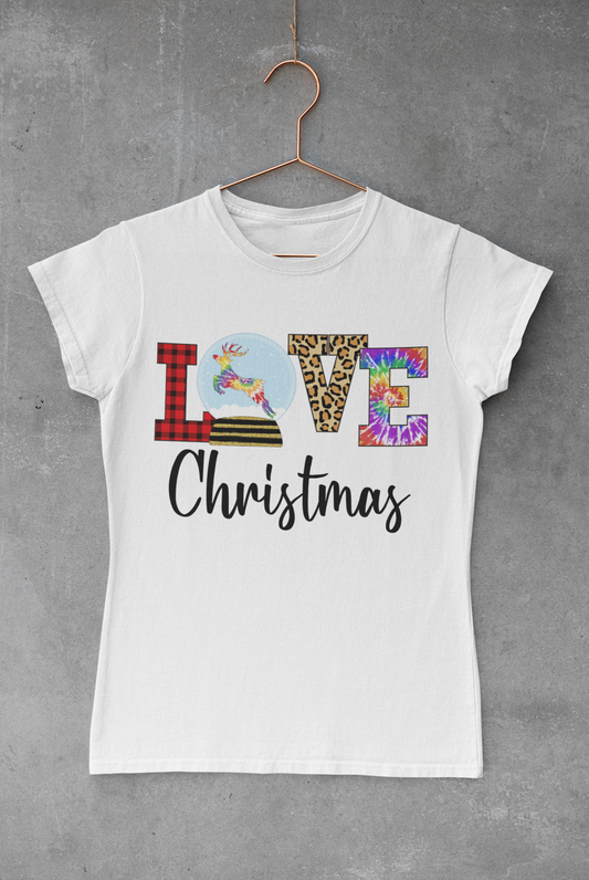Love Christmas Sublimation Transfer