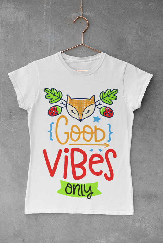 Good Vibes Only Sublimation Transfer