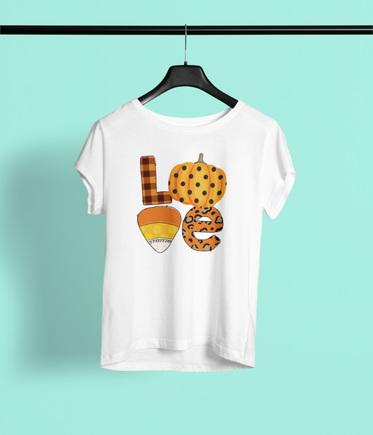 Love Pumpkin Sublimation Transfer (Youth Size)
