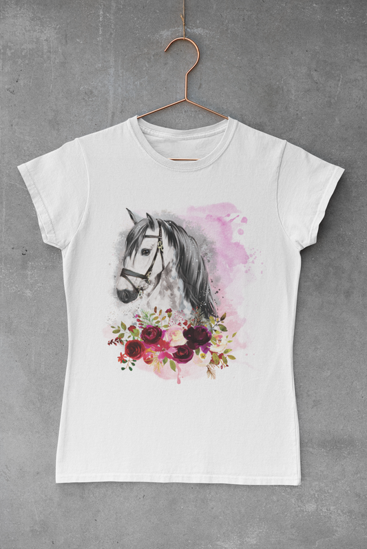 Horse & Roses Sublimation Transfer