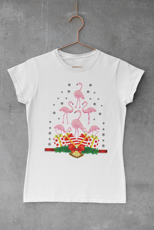 Flamingo Christmas Sublimation Transfer