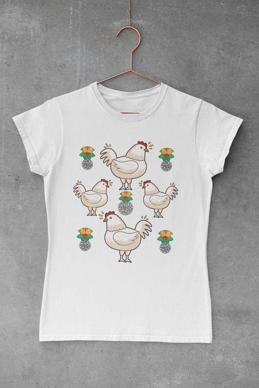 Chicken Christmas Sublimation Transfer