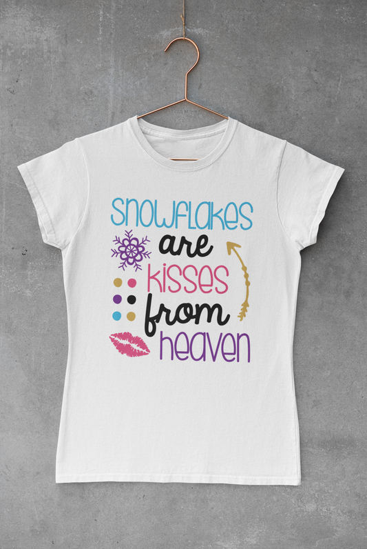 Snowflake Kisses Sublimation Transfer