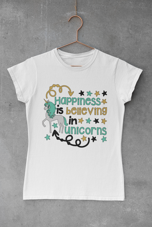 Believe in Unicorns Sublimation Transfer