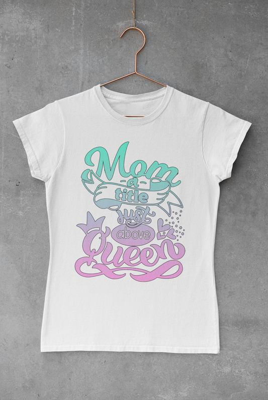 Mom Queen Sublimation Transfer