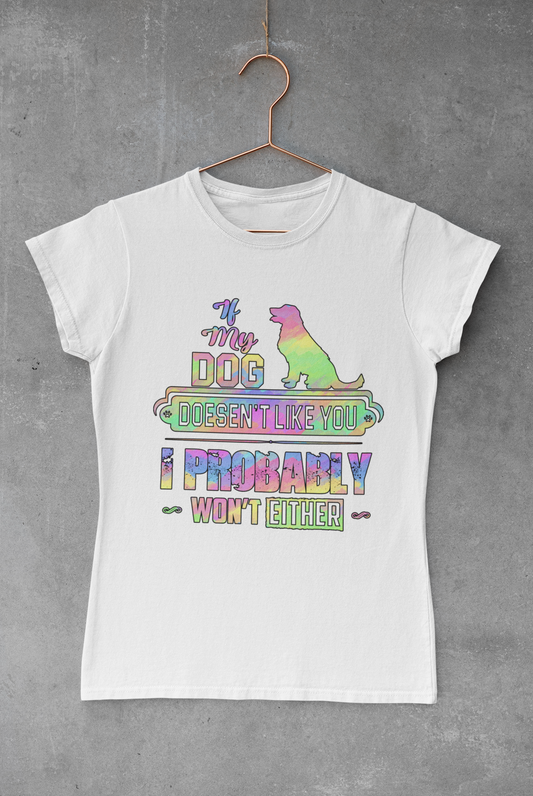 If My Dog Sublimation Transfer