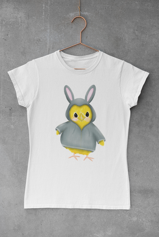 Chick in Hoodie Transfer