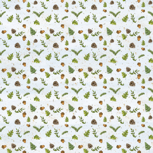 Winter Woodlands 12x12 Patterned Vinyl Sheet