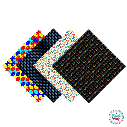 Autism Awareness Patterned Pack