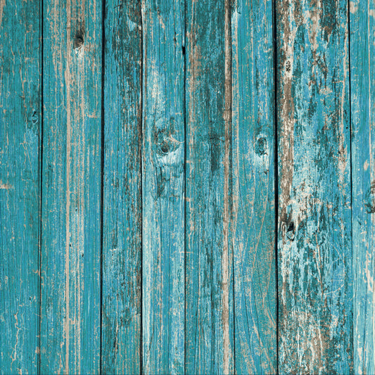 Blue Wood 12x12 Patterned Vinyl Sheet